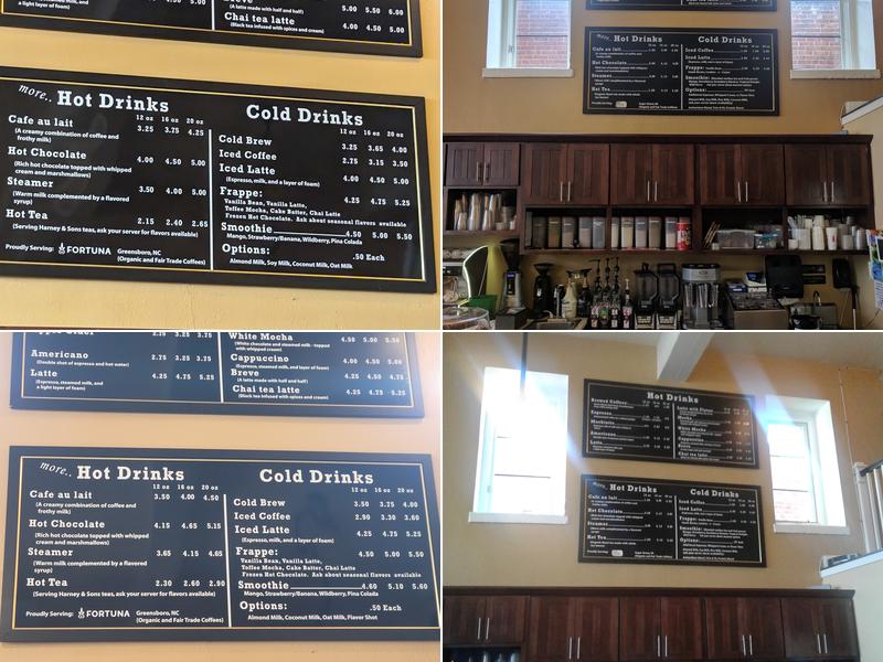 Blackbird Bakery Menu