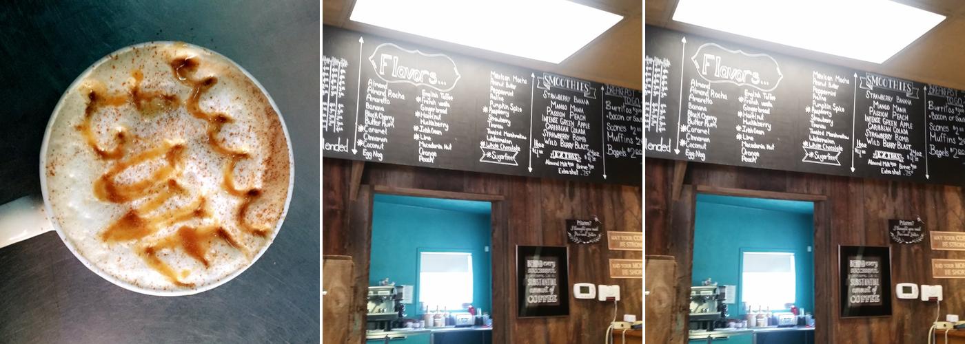 Bullets 'N Brew Menu