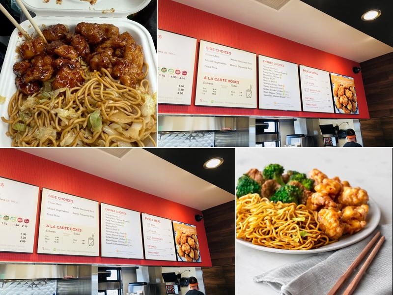 Panda Express Menu
