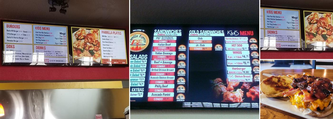 Parrilla Express Menu