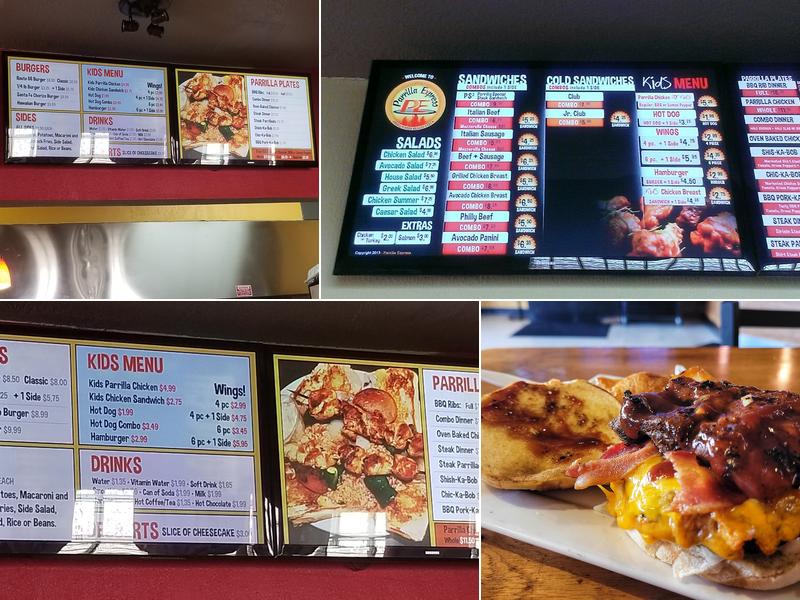 Parrilla Express Menu
