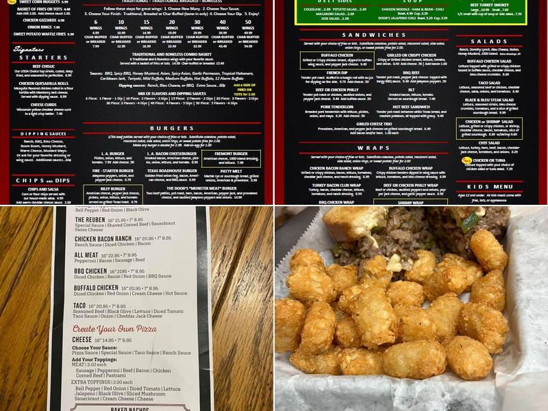 L.A. Fireproof Door Co. Menu