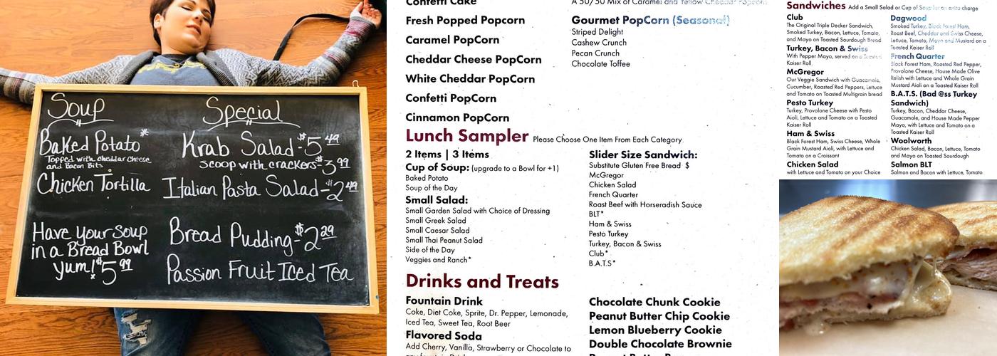 Pop Corner Menu