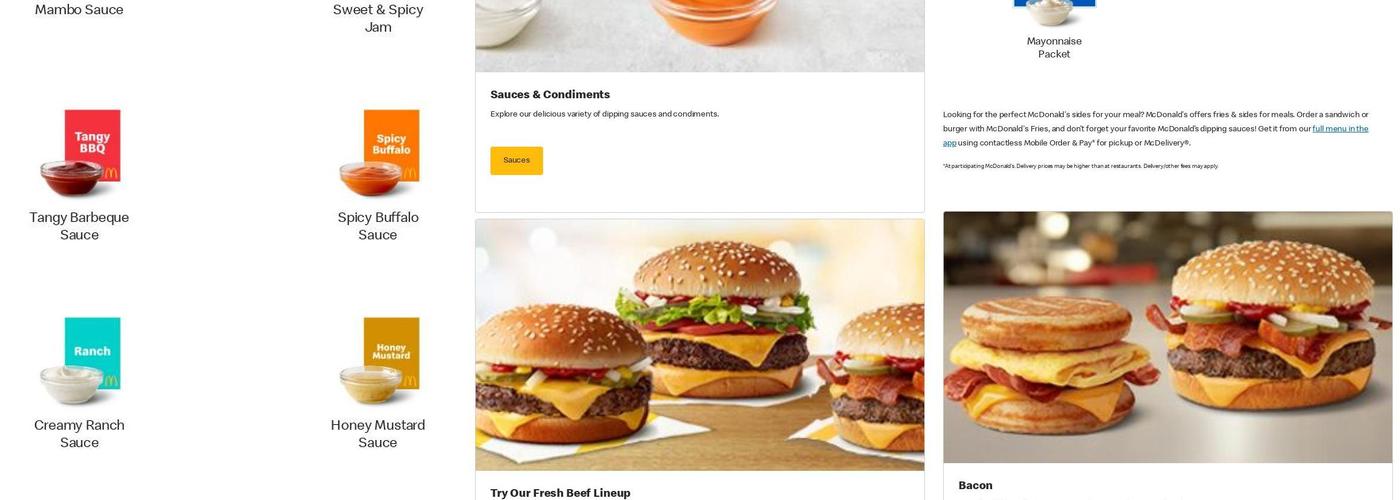 McDonald's Menu