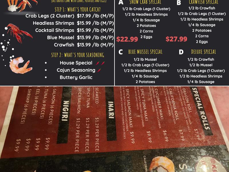 King Buffet Menu