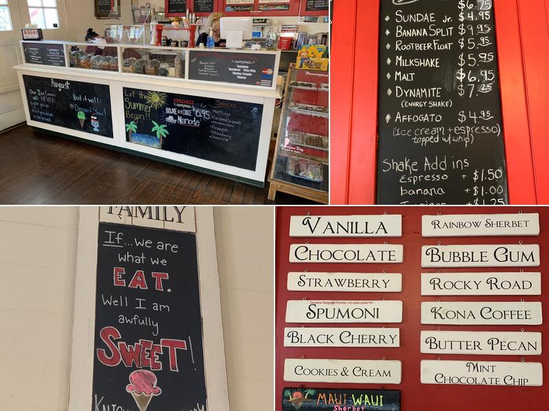 Knights Ferry Creamery & Sweets Menu