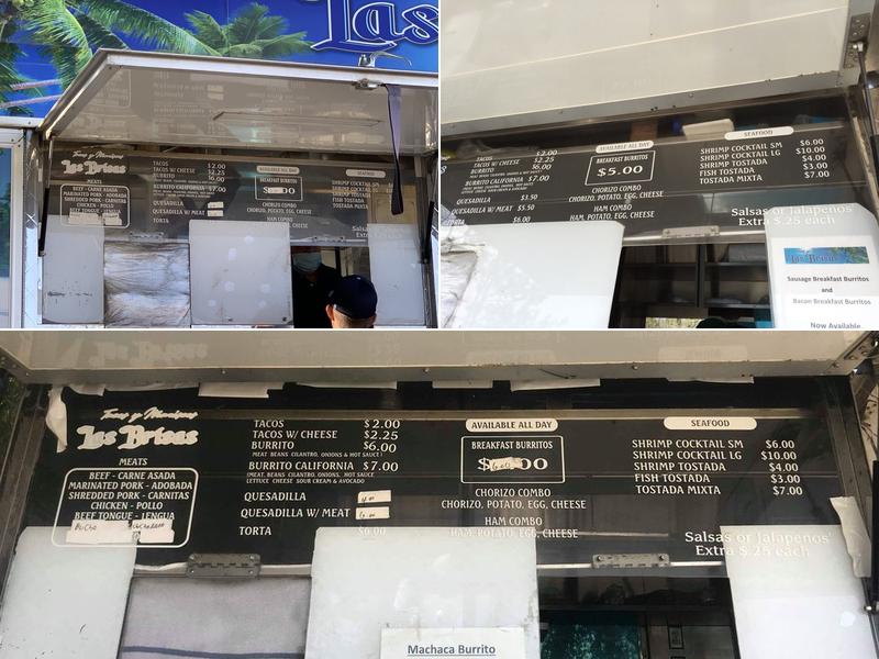 Tacos Las Brisas Menu