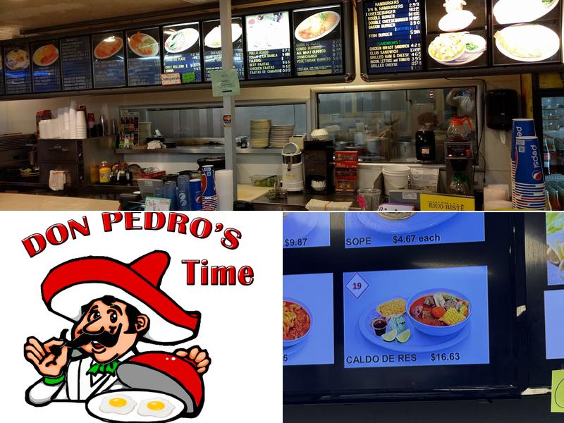 Don Pedros Time Menu