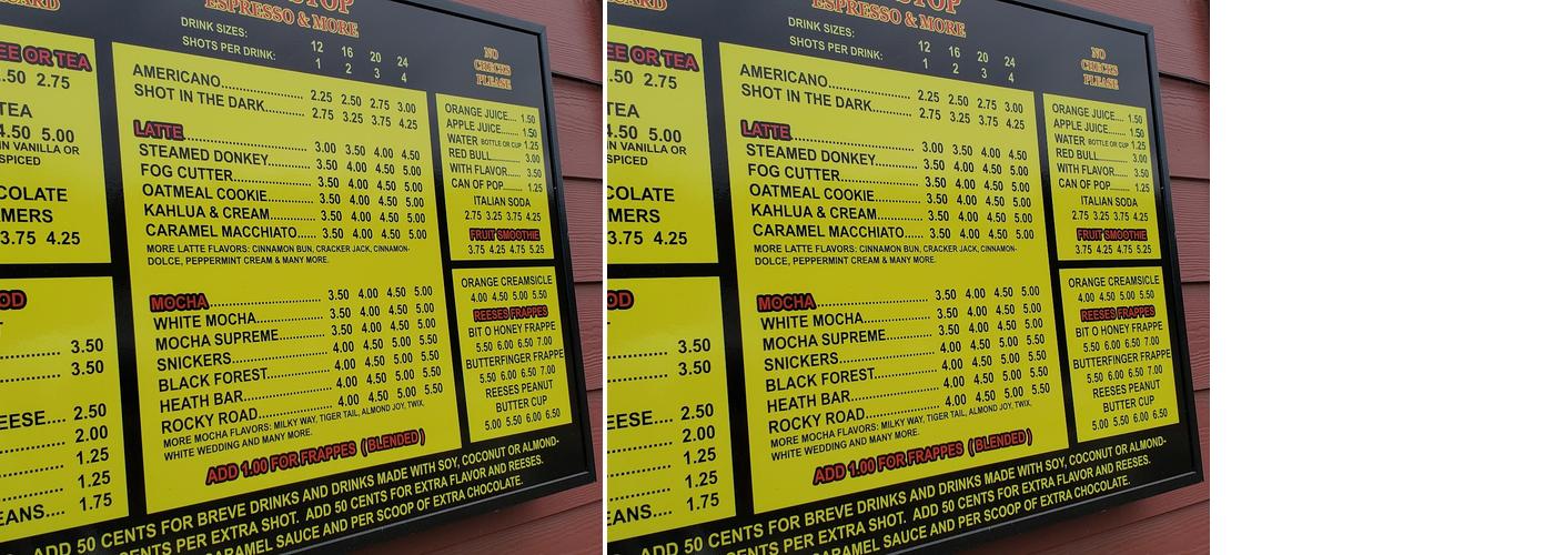 Java Stop Menu