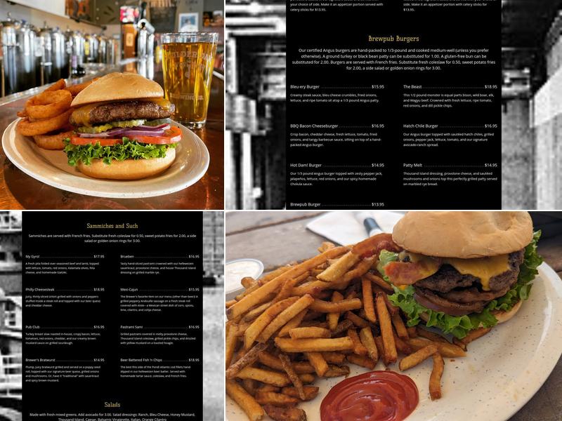 Boulder Dam Brewing Co. Menu