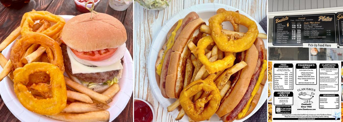 Clam Haven Menu