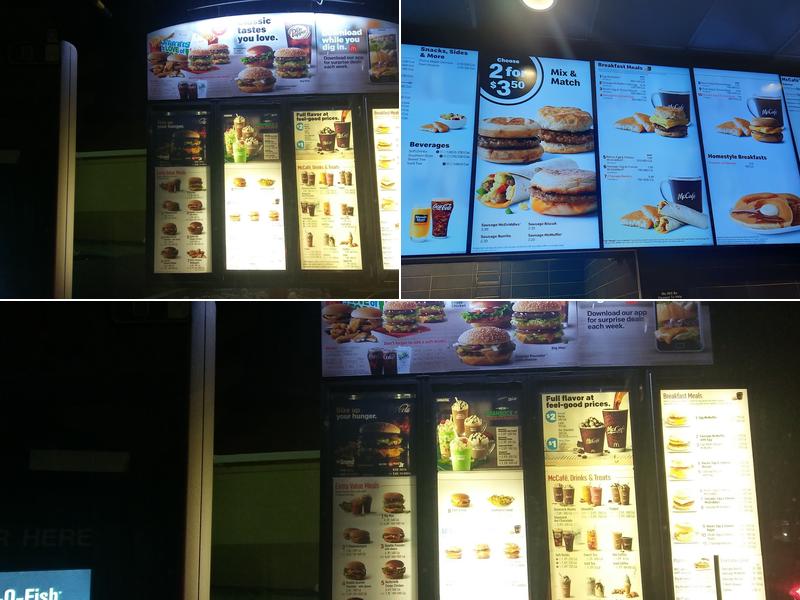 McDonald's Menu