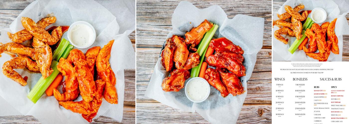 Wing-Itz Dover Menu