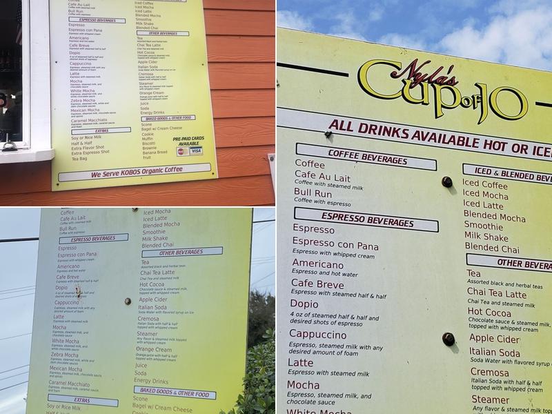 Cup of Jo Menu