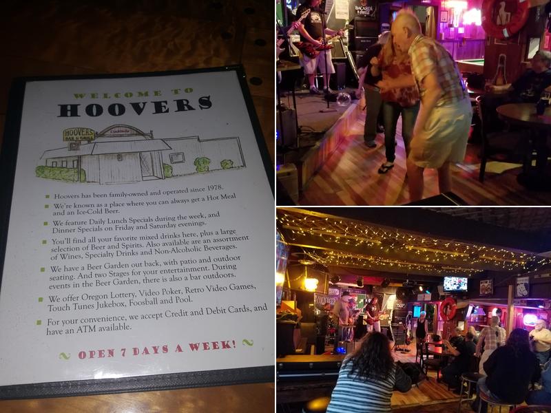 Hoovers Pub & Grill Menu