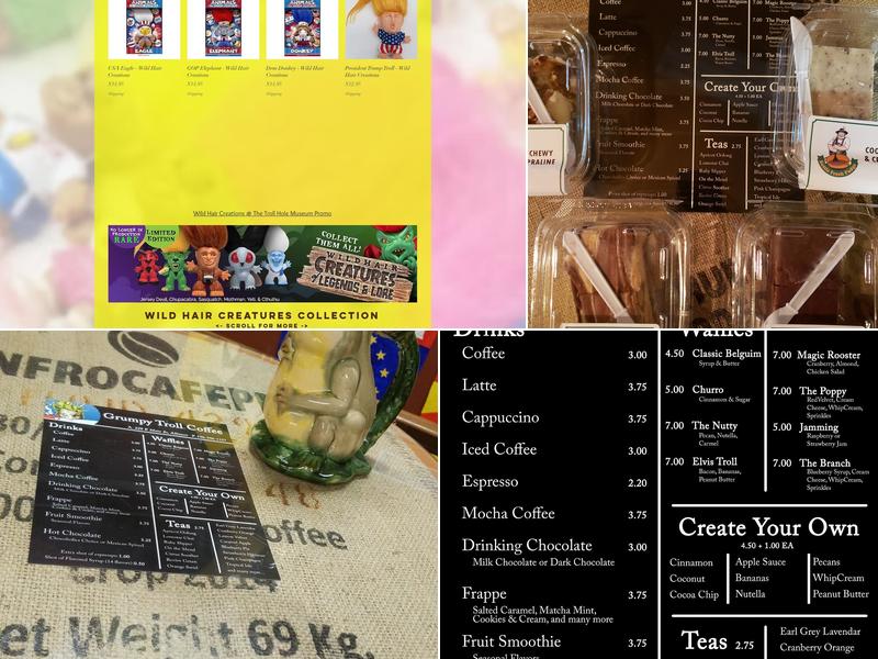 Grumpy Troll Coffee Menu