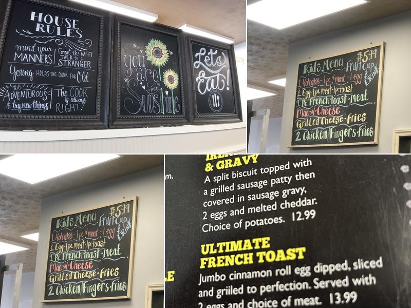 Meet Me At Irene's Menu