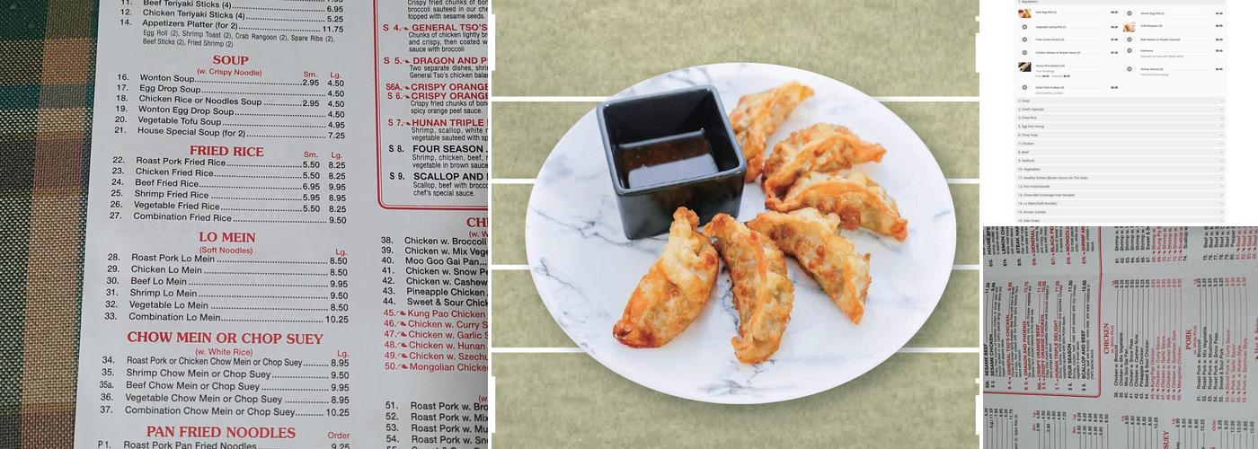 King's Wok Menu