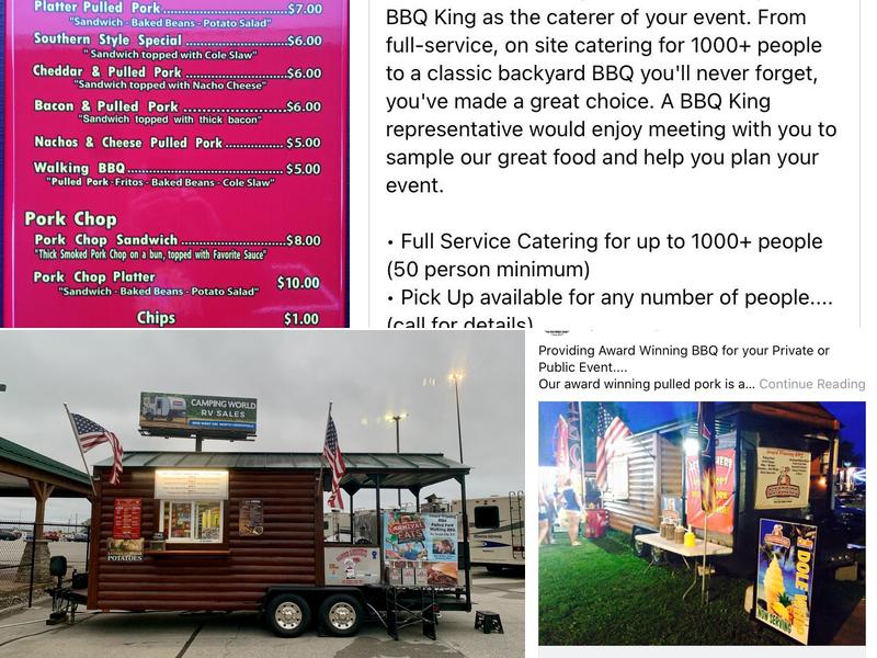 Bar-B-Que King Menu