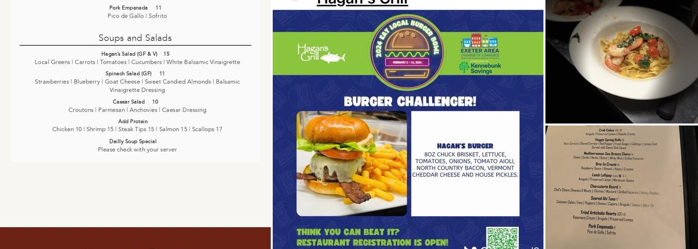 Hagan's Grill Menu