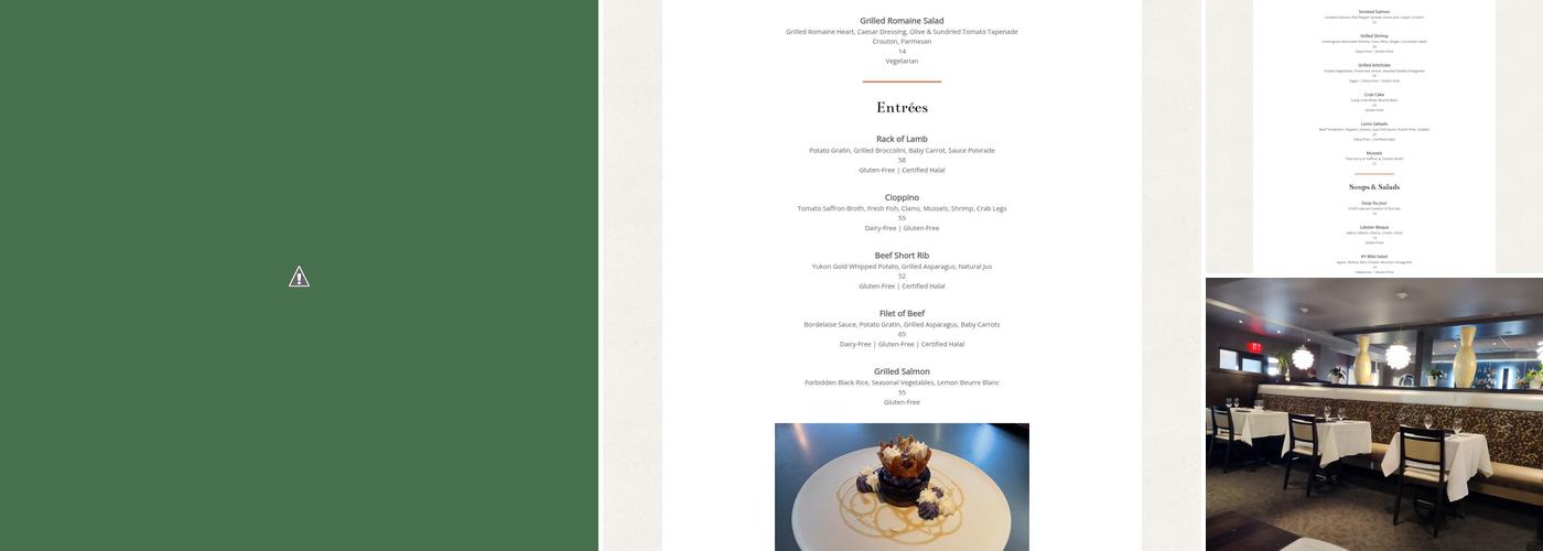 äta Restaurant Menu