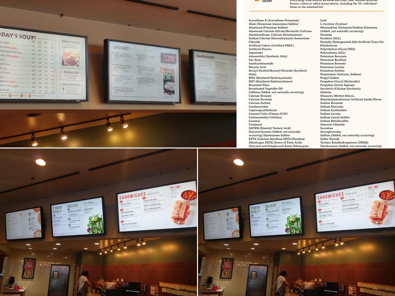 Z!Eats (Formerly Zoup!) Menu