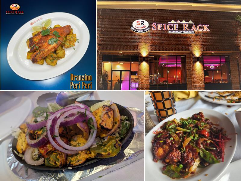 Spice Rack Indian Fusion, Restaurant-Bar-Banquet