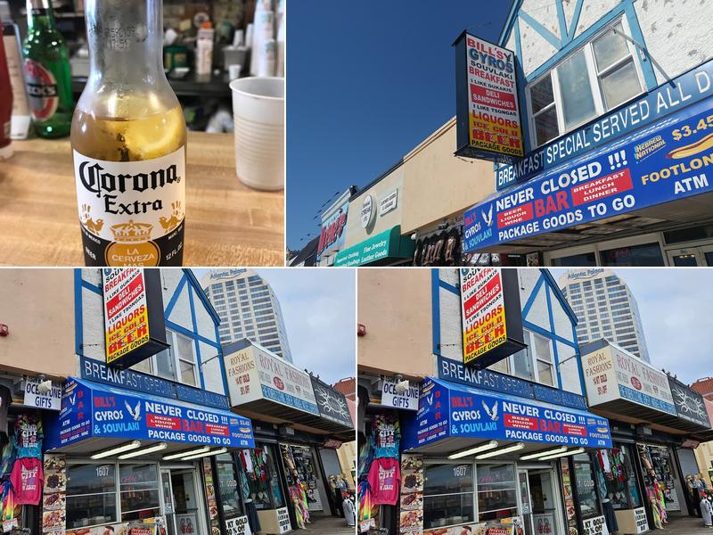 Bill's Gyro & Souvlaki 1607 Boardwalk, Atlantic City