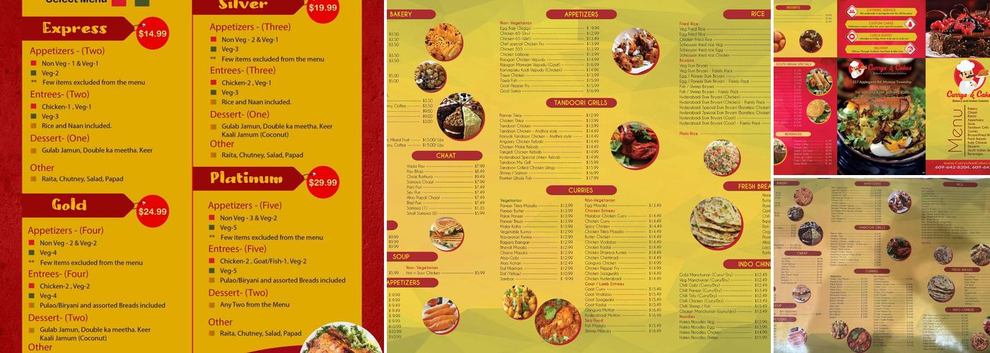 Hot Breads - Now Currys & Cakes Menu