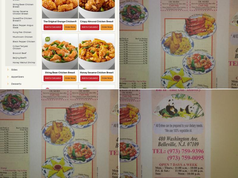 Panda Menu