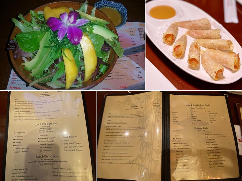 Ninja Sushi Menu