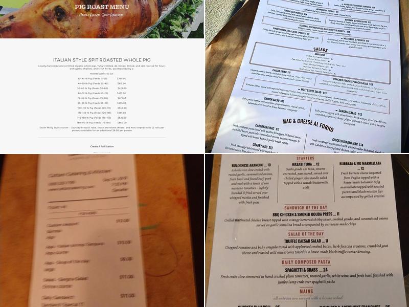 Cattani Catering / Restaurant Menu