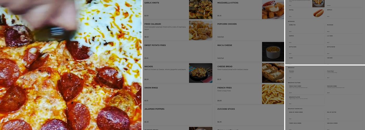 My Pizza Menu
