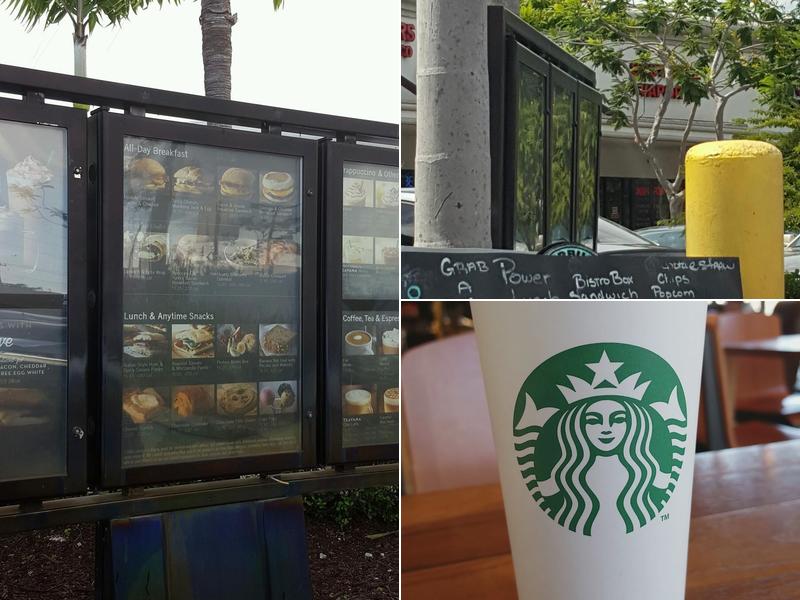Starbucks Menu