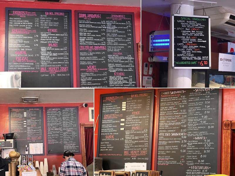 Cafe One Menu