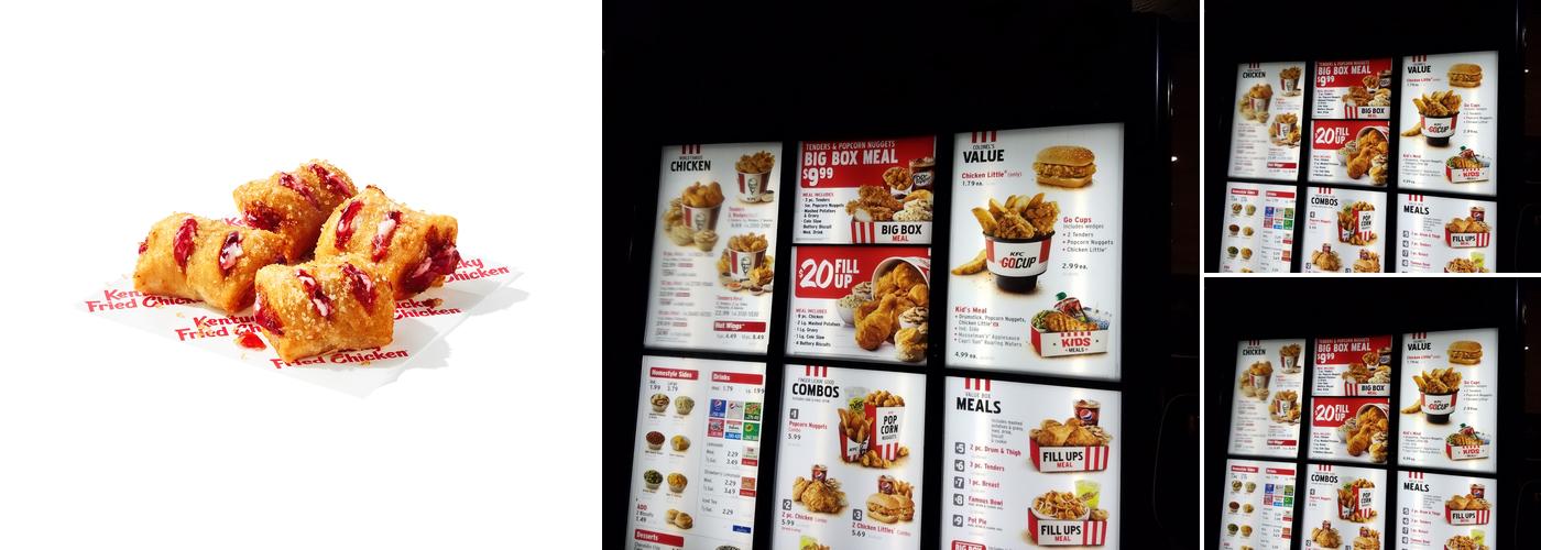 KFC Menu