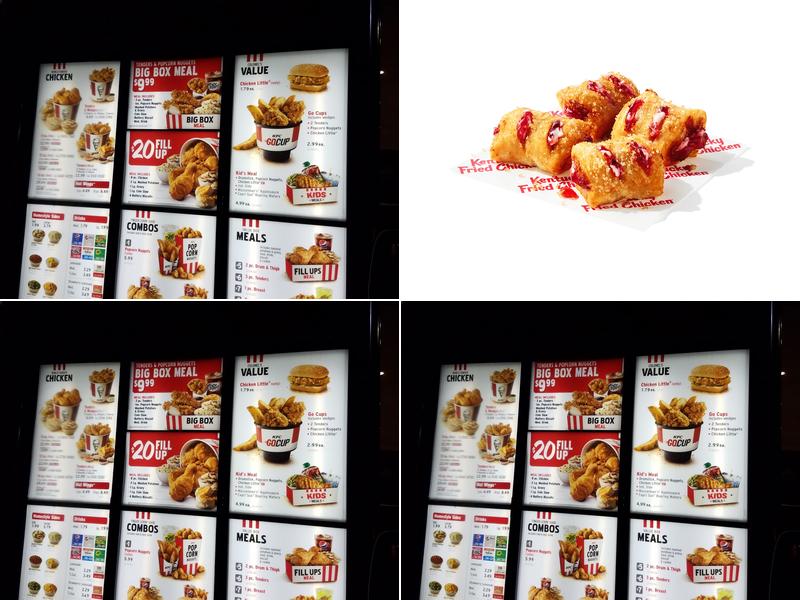 KFC Menu