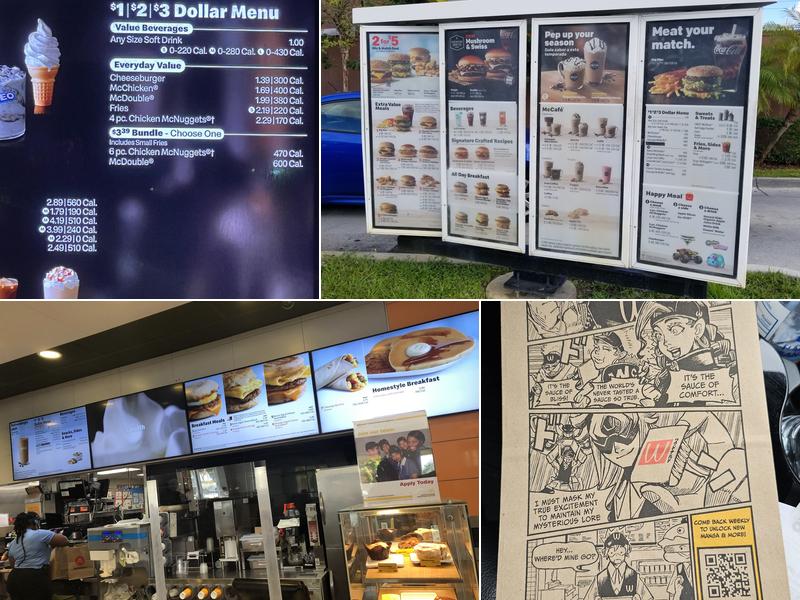 McDonald's Menu