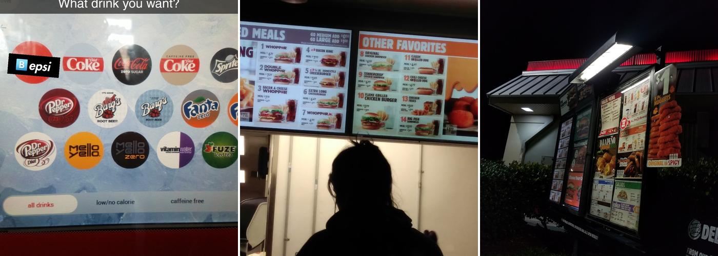Burger King Menu