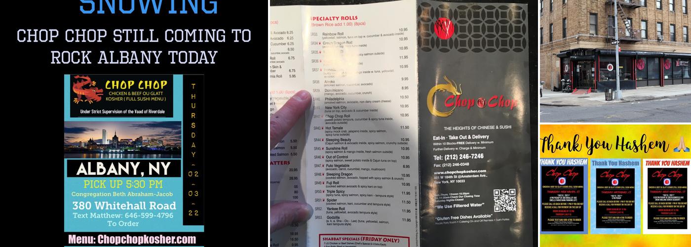 Chop Chop Menu