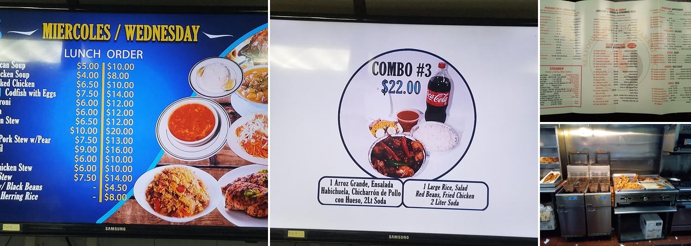 La Barca Restaurant Menu