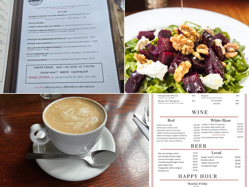 Bus Stop Cafe Menu