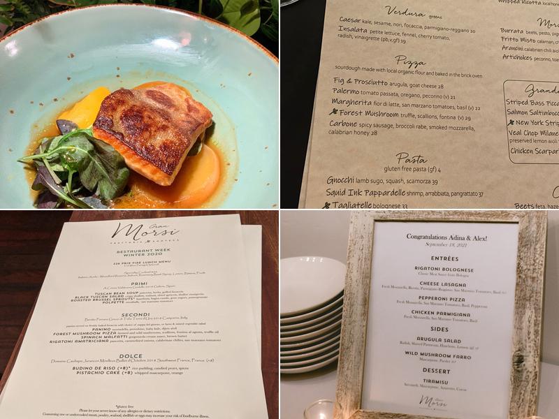 Gran Morsi Menu