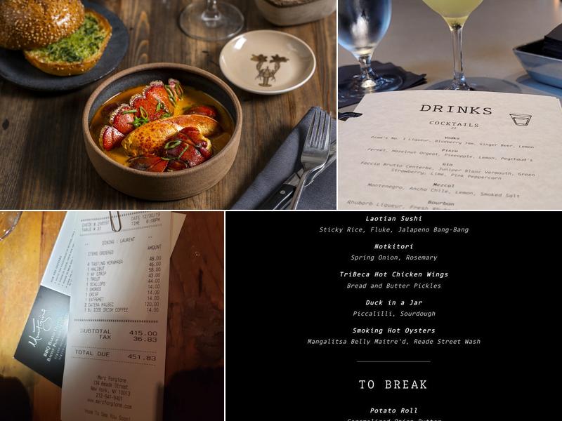 Forgione Menu