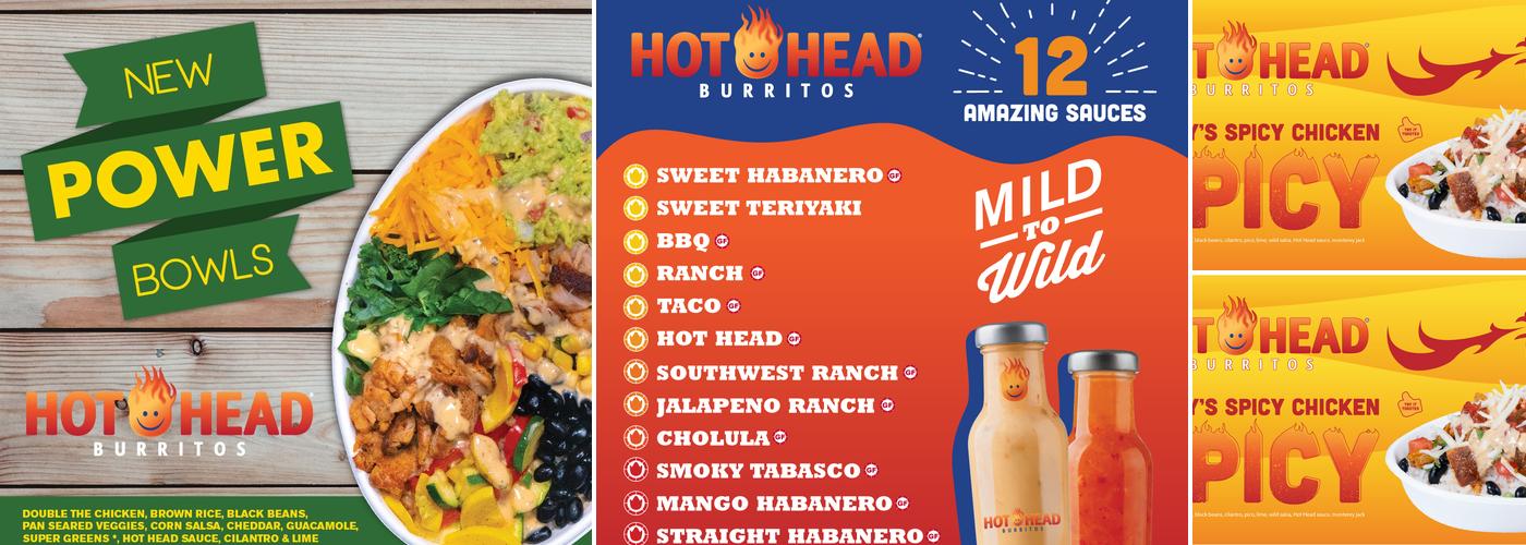 Hot Head Burritos Menu
