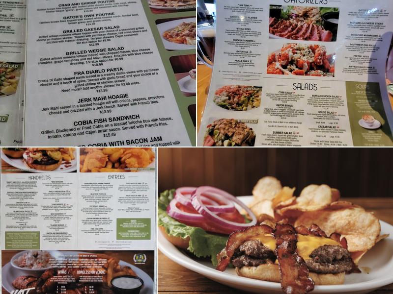 Gator's Dockside Menu