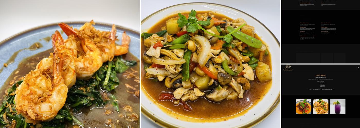 Splash of Thai Menu
