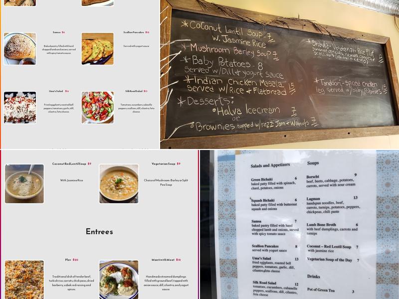 Uma's Menu