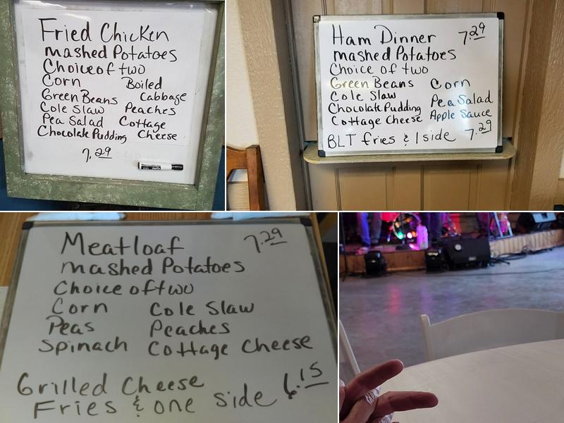 Gray's Cafe Menu