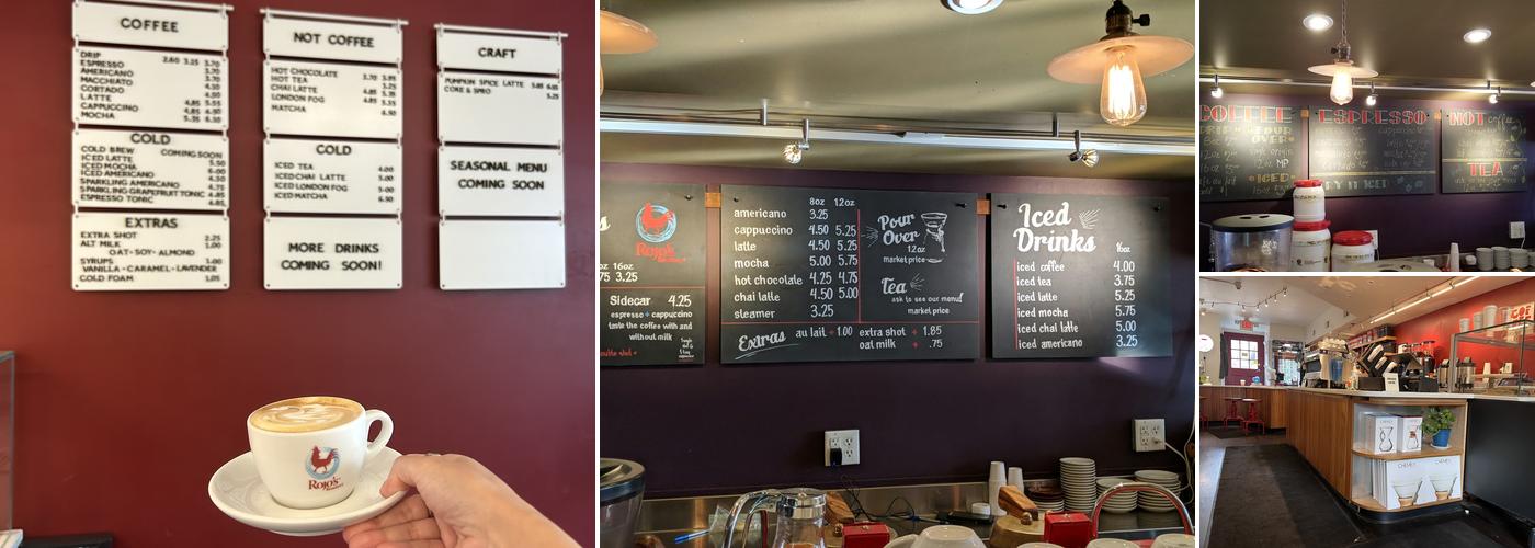 Rojo's Roastery Menu